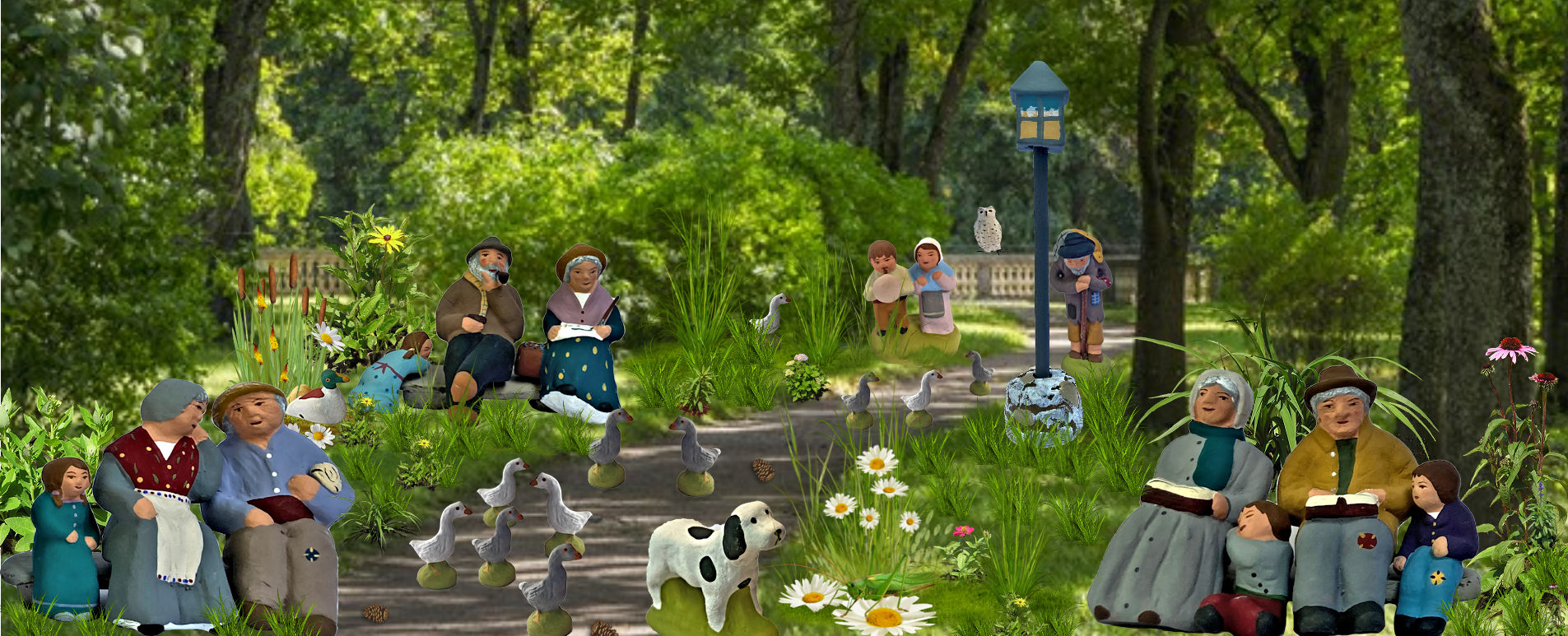 Santon Gasquet pour crèche de Noel